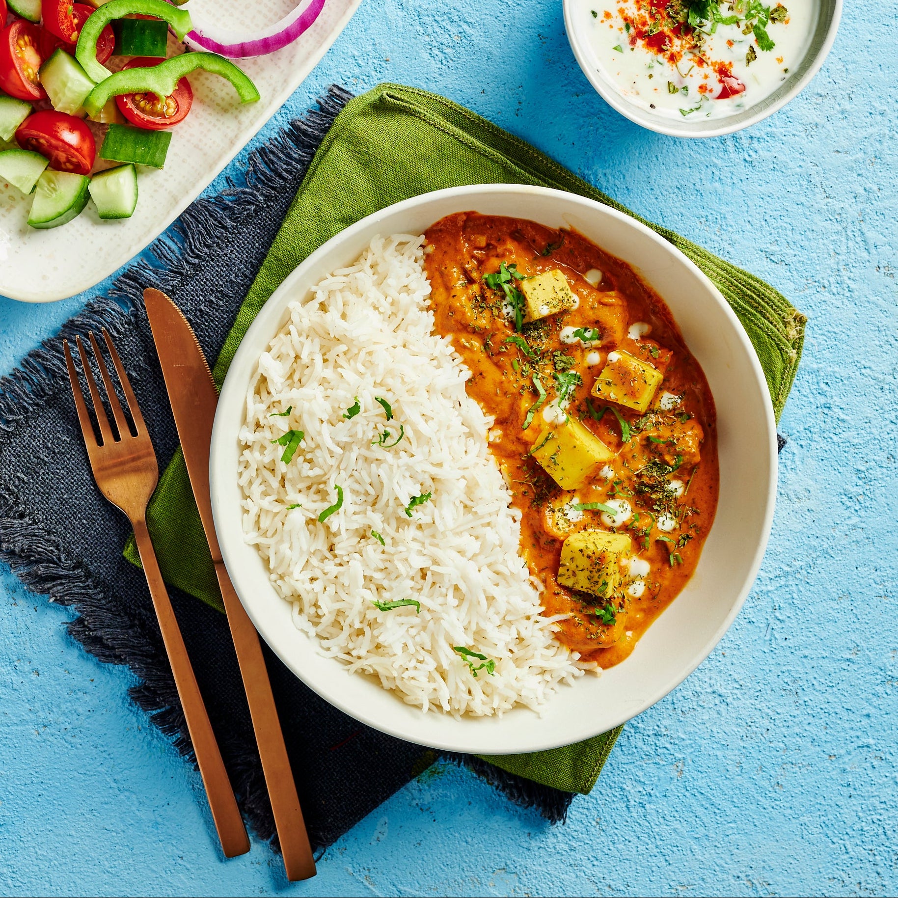 Butter Paneer with Basmati Rice